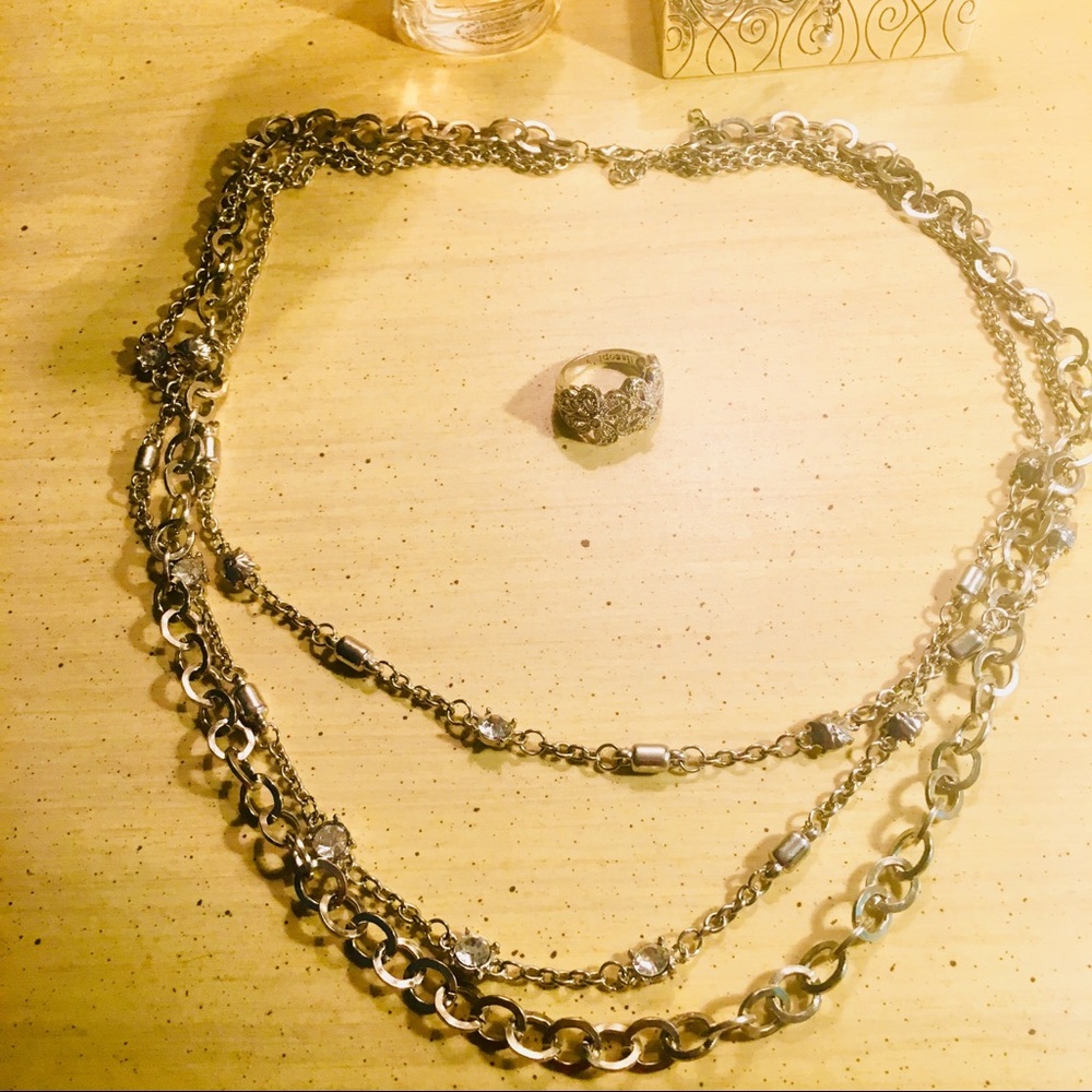 Lia Sophia Necklace and Ring Set!